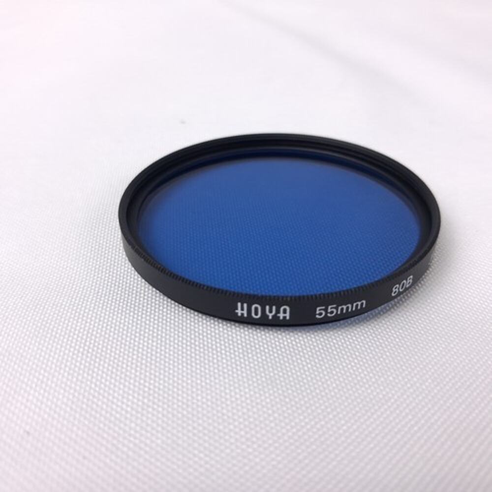 HOYA 55mm 80B Blue Color Correction Filter for Camera Lens JAPAN